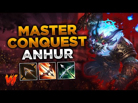 ANHUR, PUES EL LEONCITO ESTE ESTA AGRESIVO - Warchi - Smite Conquest