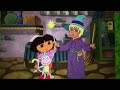 Dora The Explorer Help The Wizard Wave His Magic Wand Around To Turn Benny Back Into A Bull