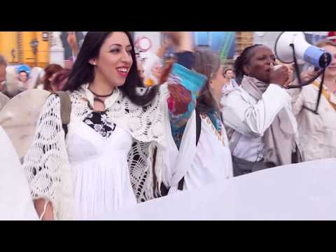 Wo/men's March of Peace Berlin 2017 "Prayer of the mothers" ∞ Pulse of Peace ∞