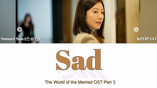 Download lagu Sonnet Son (손승연) – Sad Lyrics The World of the Married OST Part 3 lyrics mp3