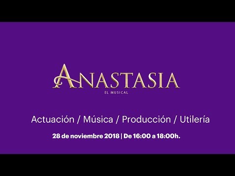Encuentro con el equipo de 'Anastasia, el musical' en TAI
