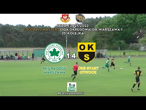Sezon 21/22: PKS Radość 1:4 OKS Start Otwock
