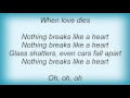 18990 Pretenders - Nothing Breaks Like A Heart Lyrics