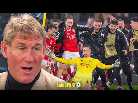 "CAN'T WRITE IT!" Simon Jordan REACTS to Insane UCL Scenes Including Benfica's EPIC Real Madrid Win!