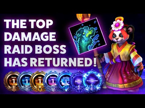 Lili Water Dragon - THE TOP DAMAGE RAID BOSS HAS RETURNED! - HARDSTUCK BRONZE 5 ADVENTURES!