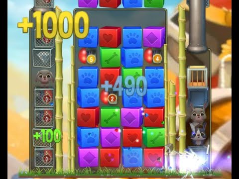 Pet Rescue Saga Level 5109 x2 no boosters