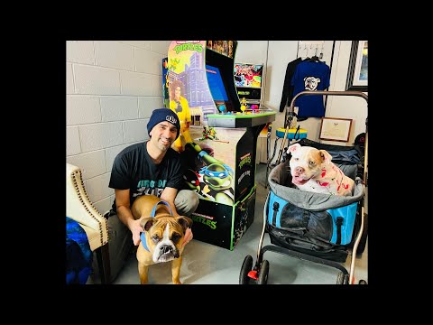 Teenage Mutant Ninja Turtles: Arcade1up - Bailey Bulldog Brothers Review of Arcade Machine w/ Riser
