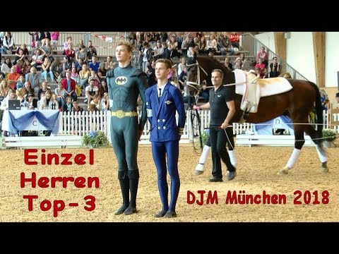 DJM München 2018 - Einzelvoltigieren Herren Top 3