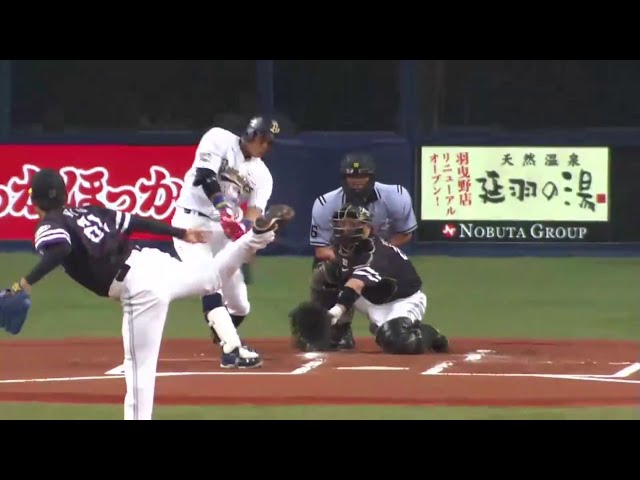 【1回裏】バファローズ糸井が犠牲フライを放ち先制!! 首位攻防第1ラウンドの先手を奪う!! 2014/8/15 Bs-H