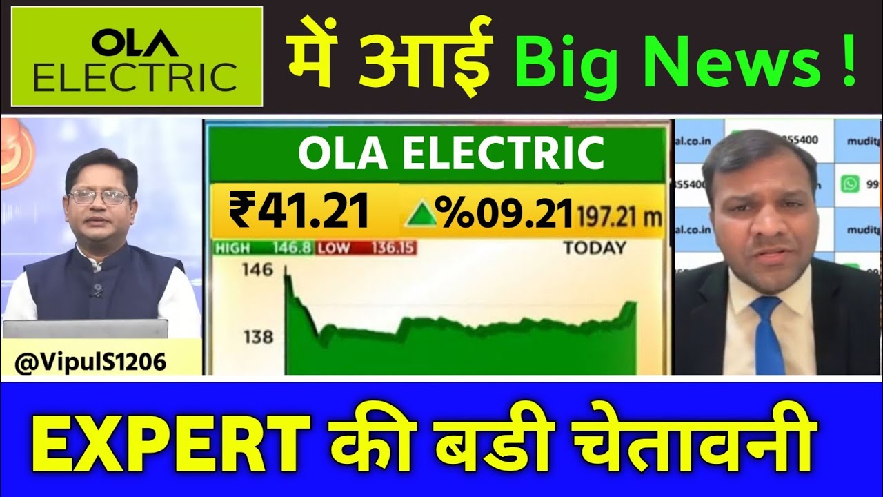 ola electric share latest news,ola electric mobility share latest news,ola elctric share latest news