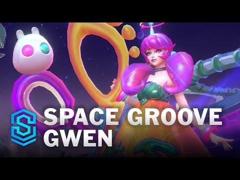 Space Groove Gwen Wild Rift Skin Spotlight