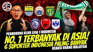 Download lagu 🇮🇩NO 1 TERBANYAK ASIA ‼ 6 Suporter Indonesia Paling Banyak dan Di Takuti Di Liga 1 2022 mp3