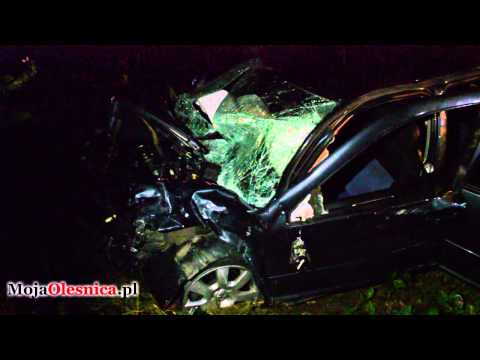 27.09.2014 Wypadek na DK25 pod Międzyborzem