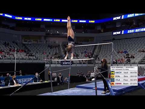 Alma Kuc Bars California @ NCAA Semifinals 1 2021 9.9125