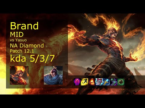 Rank 5 NA Brand: Mid vs Yasuo