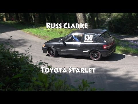 Toyota Starlet At Wiscombe Park Speed Hillclimb May 2014