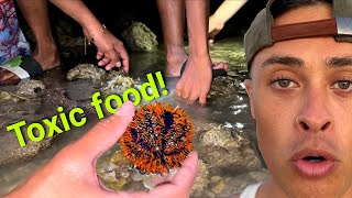 Catching Sea Creatures In Tide Pools for Food 🇵🇭