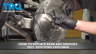 How to Replace Rear ABS Sensors 2011-2019 Ford Explorer