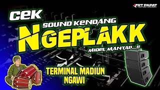 Download lagu KENDANG NGEPLAK CAMPURSARI 🎶CEK SOUND TERMINAL MADIUN NGAWI LANGGAM GAYENG mp3