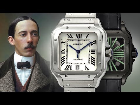 The World's First Wristwatch: How The Cartier Santos Made History