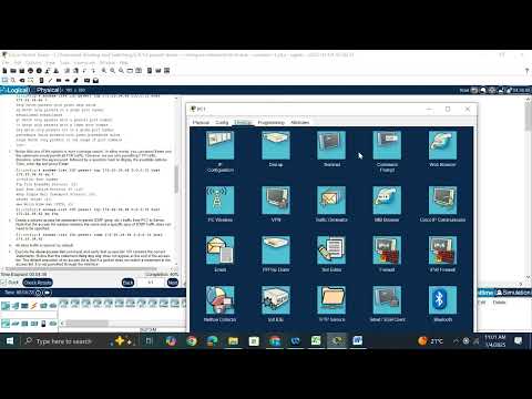 5.4.12 packet tracer configure extended ipv4 acls   scenario 1