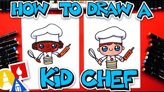 How To Draw A Kid Chef