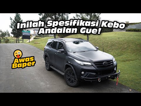 Apa Aja isi Toyota Fortuner VRZ 4x4 Tetra Drive Radendim???