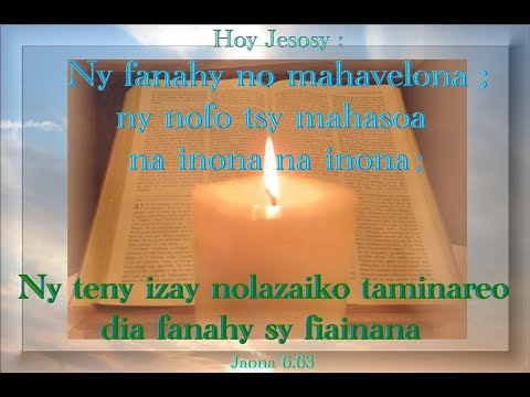 Mamin'ny foko, ry Jeso ô ! Fihirana FFPM 480 - Feon-kira - CM RATIA