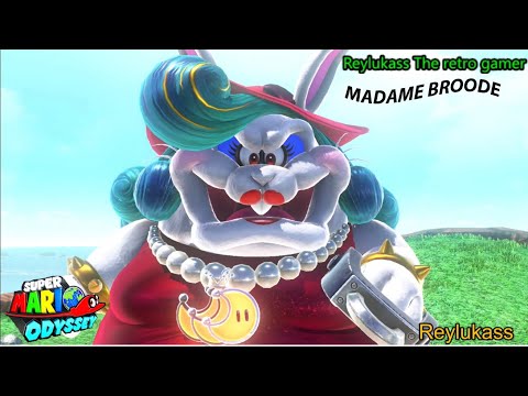 Super Mario Odyssey Jefe del nivel Reino de las cataratas