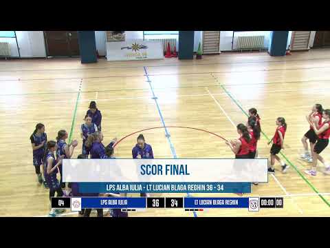 Turneul Final CN U13F: LPS Alba Iulia - LT Lucian Blaga Reghin
