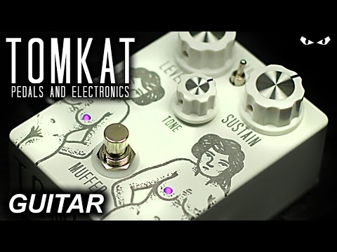TomKat Pedals Violet Muffer Fuzz Pedal w/Box • Nude Graphic image 5