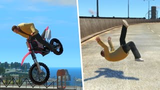 GTA 4 - Motorcycle Ragdoll Vol.36 (Euphoria Showcase)