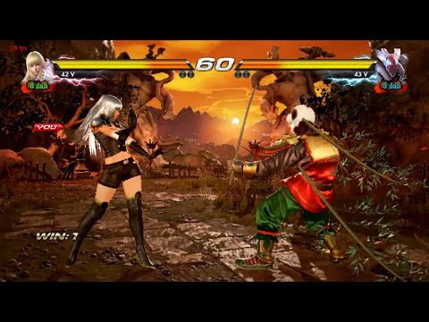 05 Lili Rochefort VS Joshimitsu  - Tekken 7 ( Uchiha x24 ) Gameplay PC