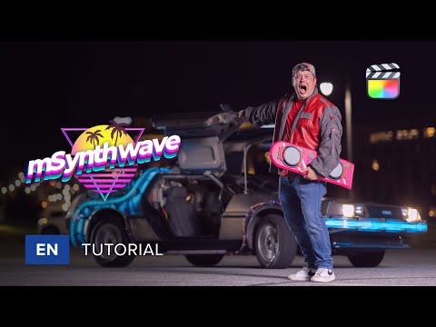 mSynthwave Tutorial - Creating a retrofuturistic stylization - MotionVFX