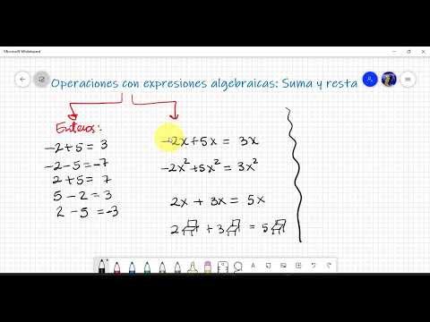Suma y resta de expresiones algebraicas