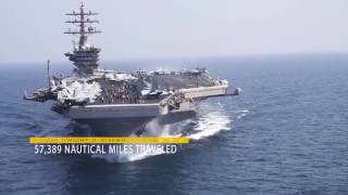USS Dwight D Eisenhower Homecoming