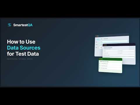 How to Use Data Sources for Test Data