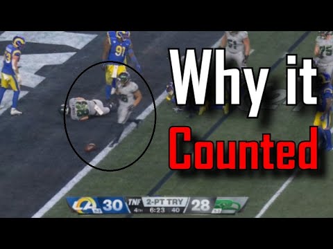 Why that 2 Point play was allowed to count | Los Angeles Rams Vs Seattle Seahawks