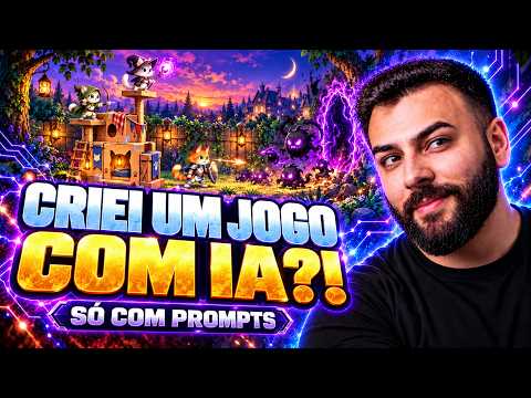Criei um jogo com IA usando prompts! O futuro já começou
