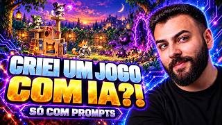 Criei um jogo com IA usando prompts! O futuro já começou
