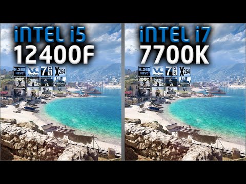 Intel i5 12400 vs i7 7700K Benchmarks – 15 Tests 🔥