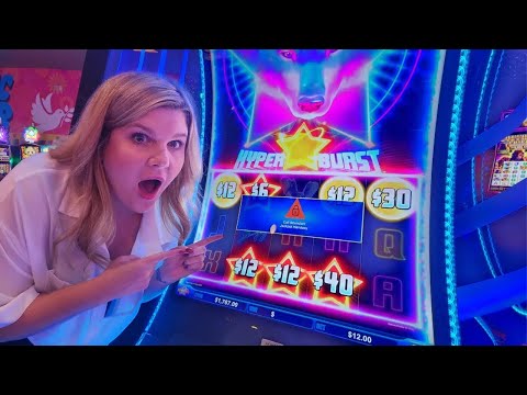 My Biggest Jackpot Ever on the HYPER BURST Slot Machine!