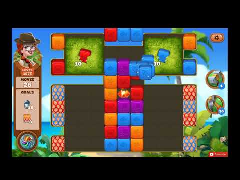 Lost Island Blast Adventure Level 1575 NO BOOSTERS - A S GAMING ✔