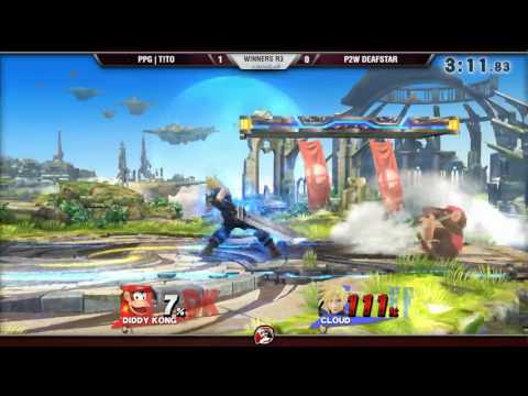 VS Weekly 3/30/17 - Winners R3 - T!TO (Diddy) vs. Deafstar (Cloud) - Smash 4