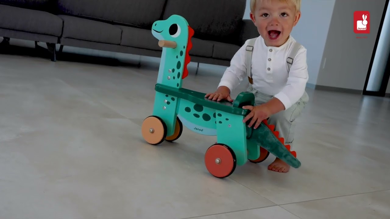 Janod Dino - Ride On Dino Portosaurus