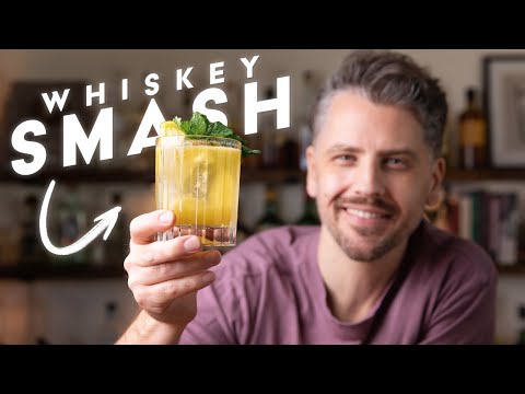 Don't pass on the Whiskey Smash! - Make this cocktail for spring