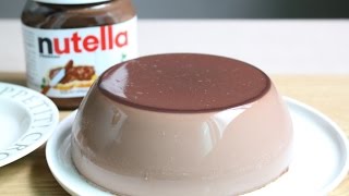 Nutella king pudding/ヌテラ キングプリン/누텔라 킹 푸딩 만들기/ 누텔라푸딩/킹푸딩만들기
