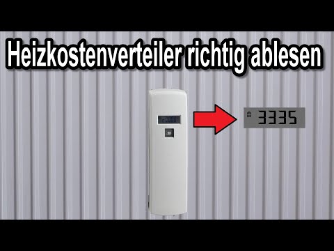 Heizkostenverteiler richtig ablesen & Bedeutung der Werte und Zahlen - Anleitung