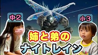 姉弟を救え！ナイトレイン出撃せよ！【中2女子と弟のナイトレイン生配信】