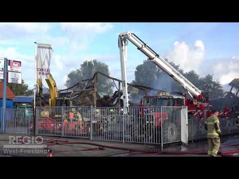 Niks meer over na grote brand bedrijfspand Grootebroek